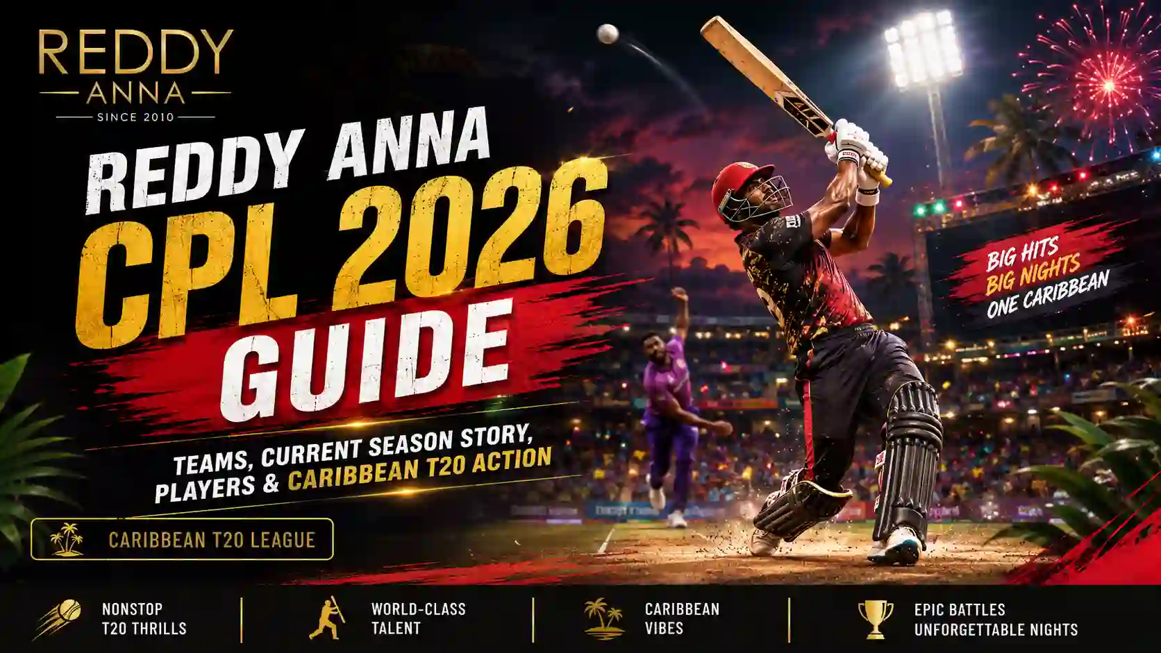 Reddy Anna CPL 2026 Guide – Teams, Matches & Current Season Updates