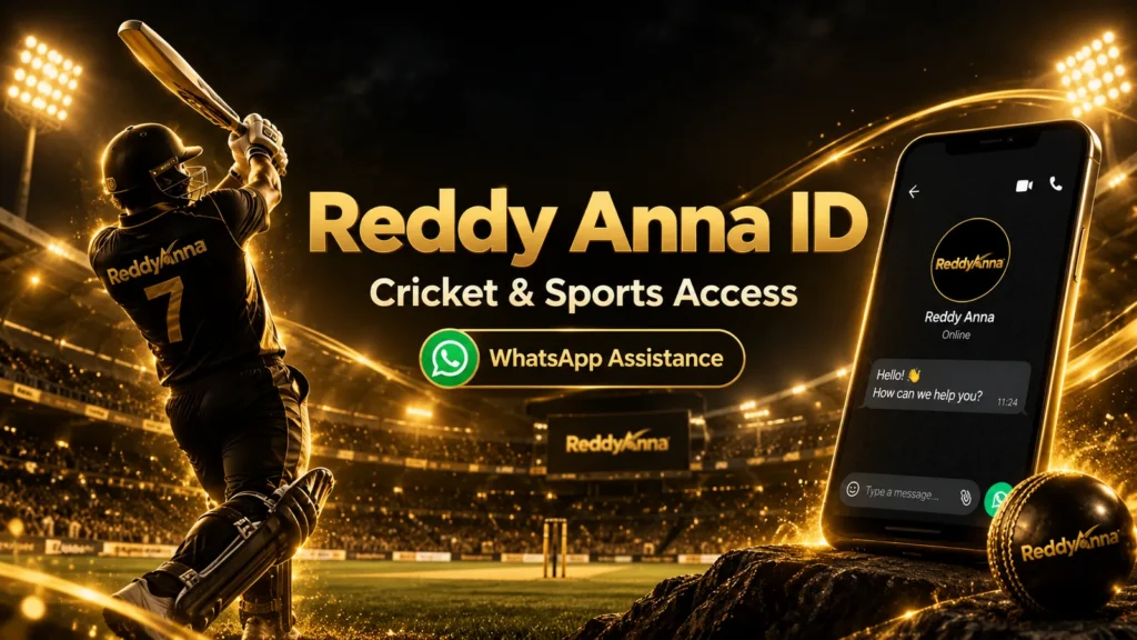 Reddy Anna ID cricket and sports access